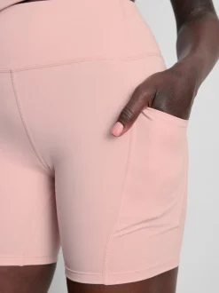 Pantalones cortos de yoga deportivos de talle alto