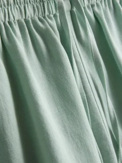 Pantalones cortos en mezcla de algodón