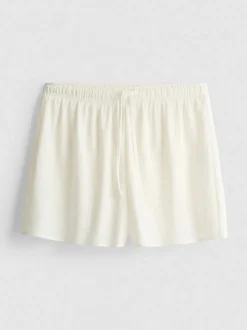 Pantalones cortos holgados con cordón de ajuste