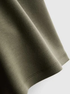 Pantalones cortos holgados en mezcla de modal