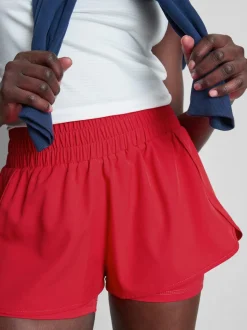 Pantalones cortos para correr a capas