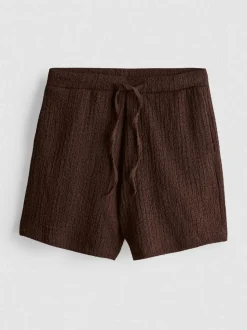 Pantalones cortos texturizados holgados