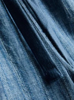 Pantalones cortos texturizados con cordón de ajuste