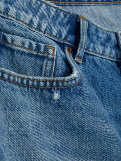 Pantalones cortos vaqueros rasgados
