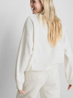 Pantalones de chándal anchos con aplicación