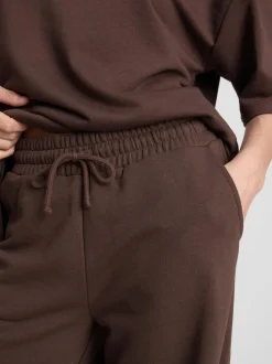 Pantalones de chándal de aeropuerto de pernera ancha