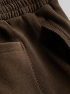 Pantalones de chándal de pernera ancha con algodón