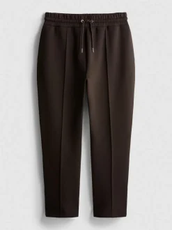 Pantalones de chándal de The Edit de piqué con cordón de ajuste
