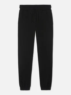 Pantalones de chándal elásticos con cordón de ajuste