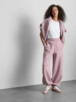Pantalones de chándal holgados con mucho algodón