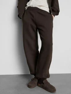 Pantalones de chándal holgados con mucho algodón
