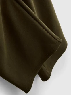 Pantalones de chándal rectos en mezcla de algodón