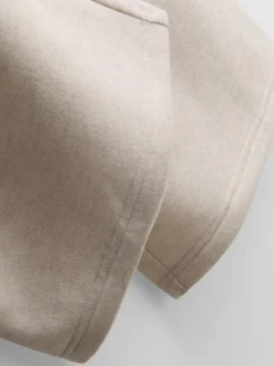 Pantalones de chándal rectos en mezcla de algodón