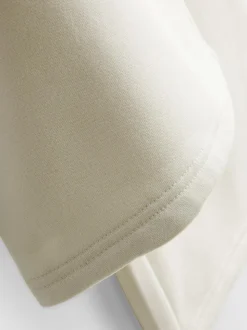 Pantalones de chándal rectos en mezcla de algodón