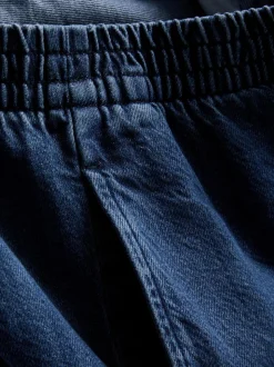 Pantalones de chándal vaqueros de algodón anchos