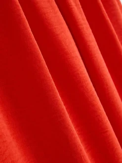Pantalones de pernera ancha con cintura elástica