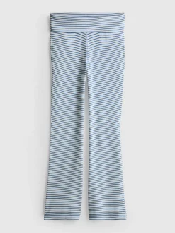 Pantalones de pijama a rayas de canalé Love To Lounge