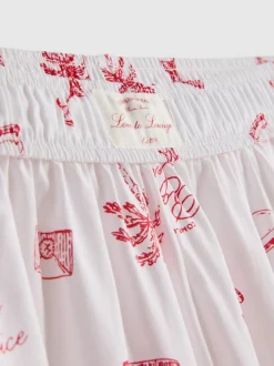 Pantalones de pijama de algodón «Room Service»