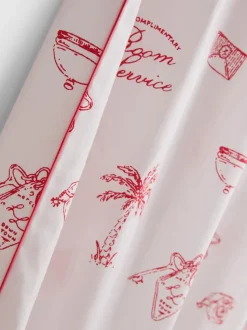 Pantalones de pijama de algodón «Room Service»