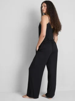 Pantalones de pijama de pernera ancha de The Edit