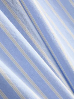 Pantalones de pijama Oxford a rayas de algodón