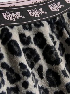Pantalones de pijama suaves de leopardo de Bratz