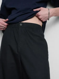Pantalones en mezcla de lino