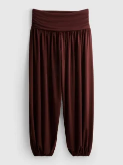 Pantalones harén drapeados