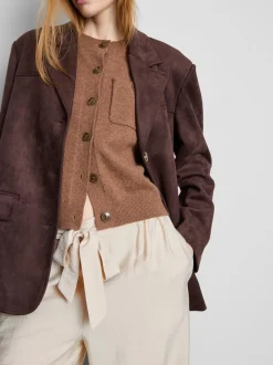 Pantalones palazzo con detalle de lazo
