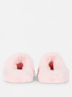 Pantuflas con tiras de tacto suave