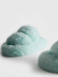 Pantuflas con tiras de tacto suave
