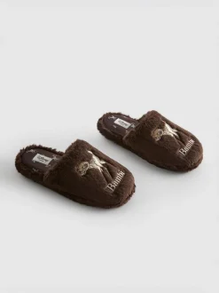 Pantuflas mullidas destalonadas de Bambi de Disney