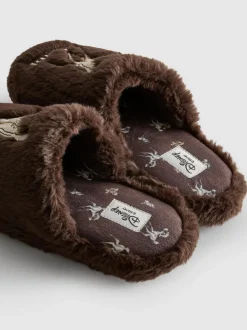 Pantuflas mullidas destalonadas de Bambi de Disney