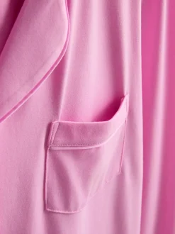 Pijama boyfriend de punto rosa