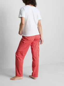 Pijama con camiseta de algodón