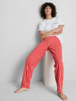 Pijama con camiseta de algodón