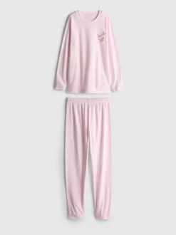 Pijama con sudadera de microfelpa