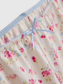 Pijama corto ajustado con camiseta de tirantes