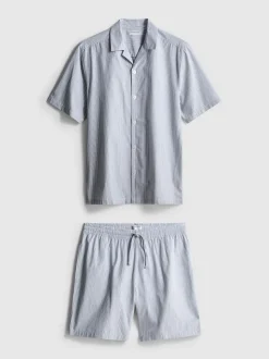Pijama corto a rayas