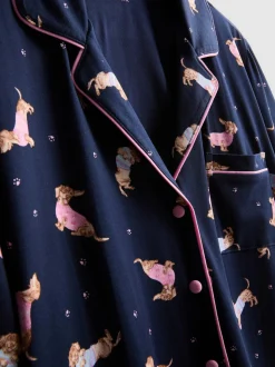 Pijama corto boyfriend con perritos Love To Lounge