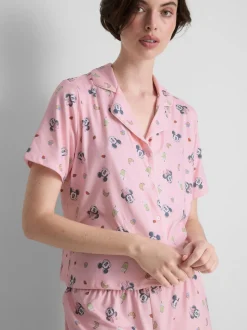 Pijama corto boyfriend de Mickey Mouse de Disney