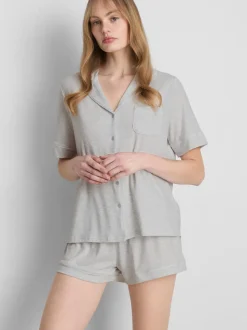 Pijama corto boyfriend de punto
