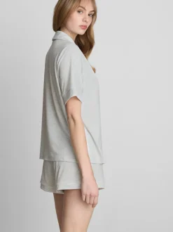 Pijama corto boyfriend de punto