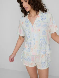 Pijama corto boyfriend de Stitch de Disney