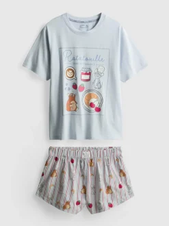 Pijama corto de algodón de Ratatouille de Disney