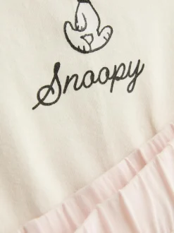 Pijama corto de algodón de Snoopy
