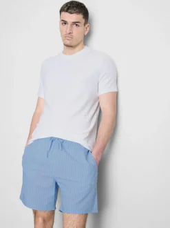 Pijama corto de rayas