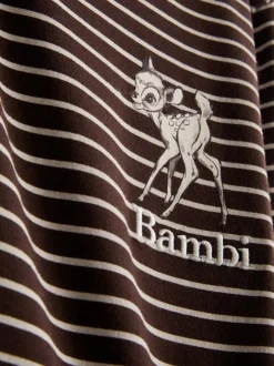 Pijama corto de rayas de algodón de Bambi de Disney