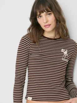 Pijama corto de rayas de algodón de Bambi de Disney