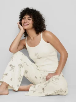 Pijama de canalé con estampado de Bambi de Disney